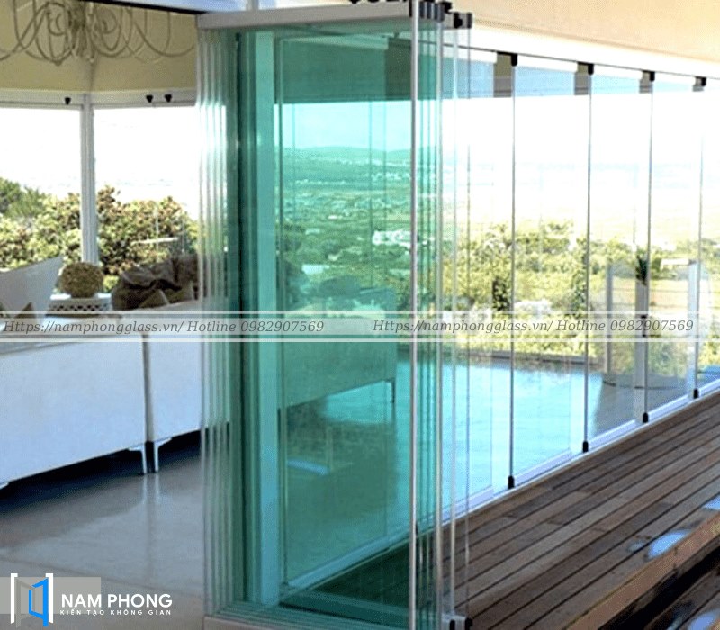 Cửa kính lùa xếp trượt