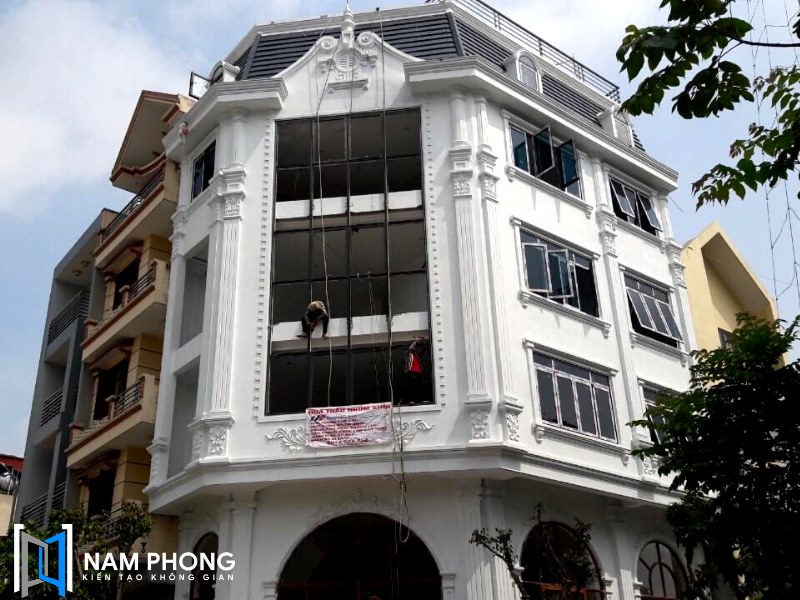 Công trình Kiến Hưng (Cửa nhôm+ Vách dựng Xingfa)