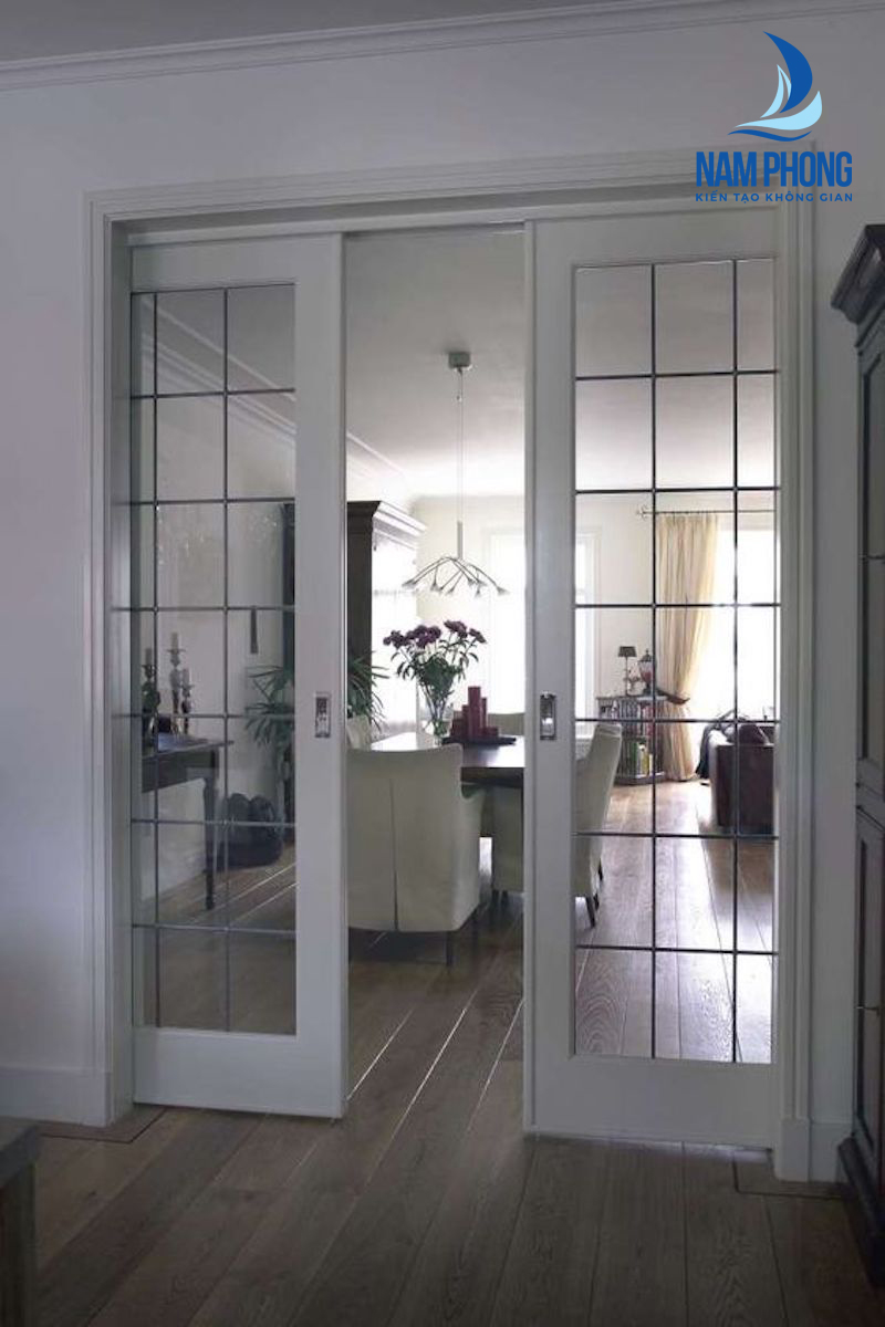 cửa nhôm xingfa 2 cánh lùa