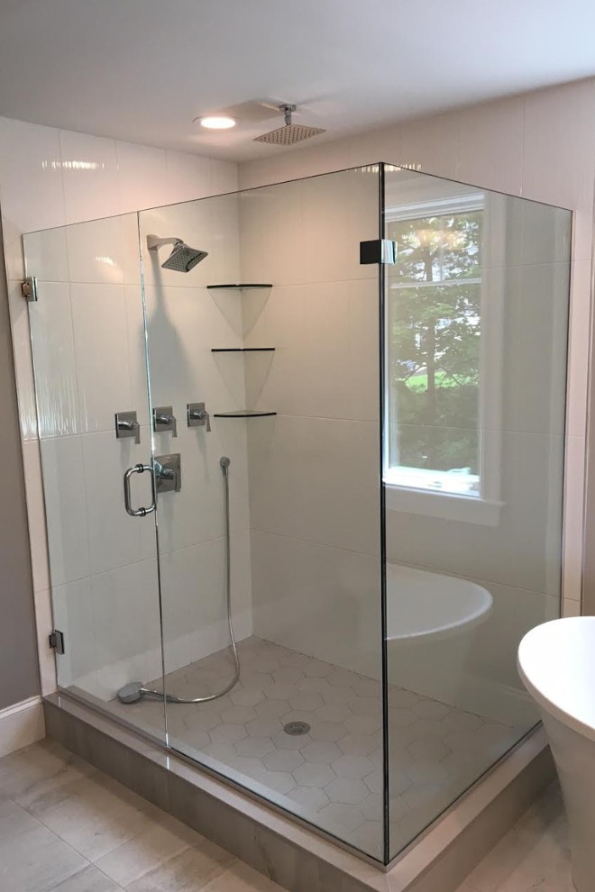 Cabin tắm kính vuông cho phong tắm nhỏ