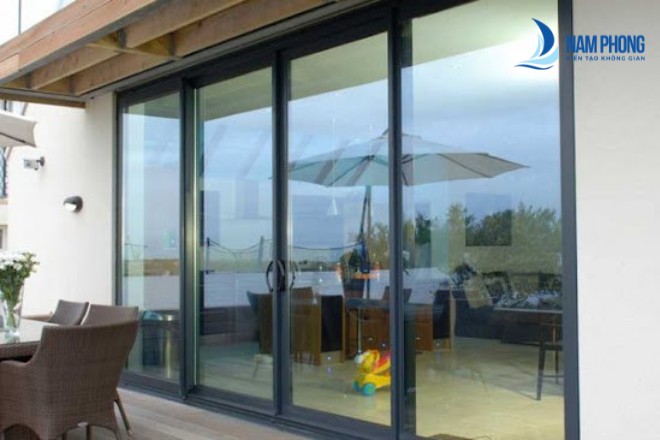 Mẫu cửa đi cánh lùa đẹp nhất