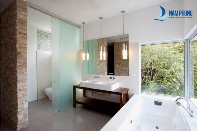 Mẫu vách ngan kính mờ thiết kế đẳng cấp sang nhất