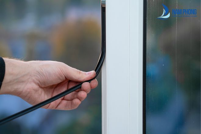 Tìm hiểu gioăng cửa kính cường lực là gì?