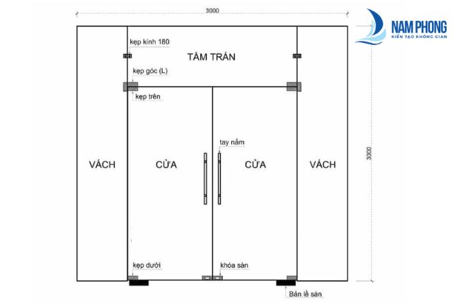 Kích Thước Cửa Kính Thuỷ Lực Tiêu Chuẩn, Chính Xác Nhất Tiêu chuẩn kích thước cửa kính thuỷ lực theo phong thuỷ