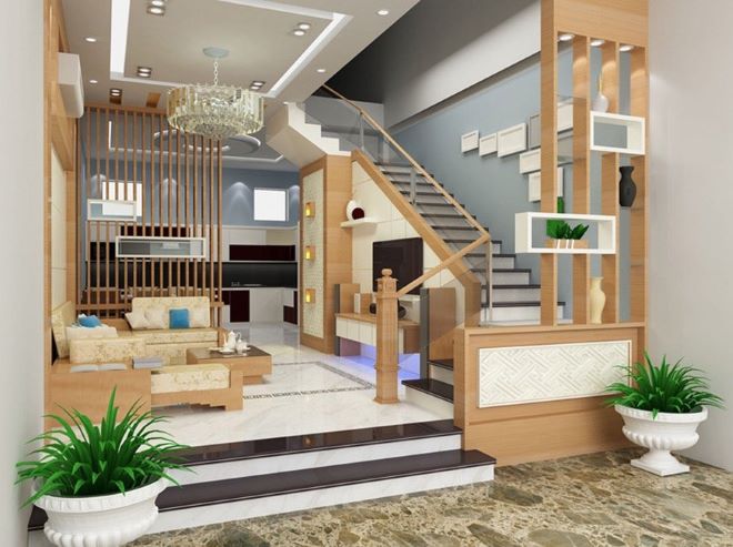 Vách Ngăn Cầu Thang Tam Cấp: 50+ Mẫu Đẹp & Kinh Nghiệm Lựa Chọn vach-ngan-cau-thang-tam-cap-2