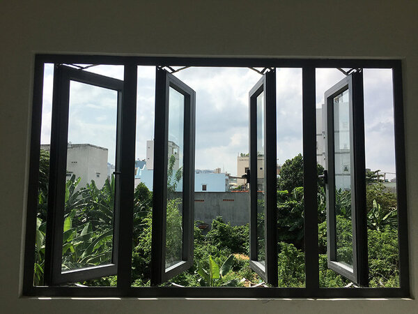 Bàn giao hệ cửa nhôm Xingfa